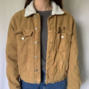 Corduroy Fleece Jacket